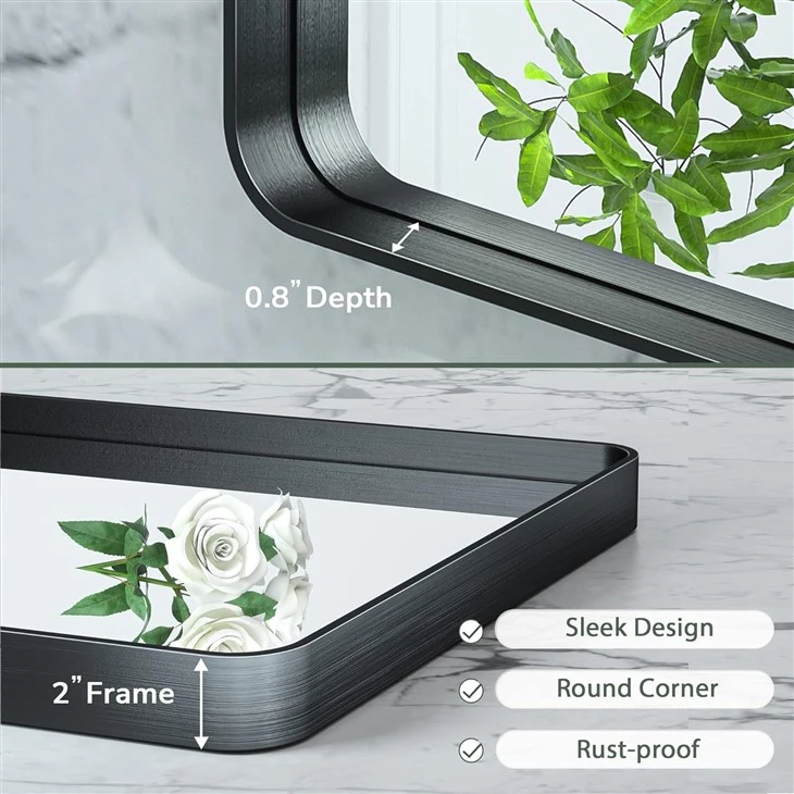 Black Framed Mirror factory
