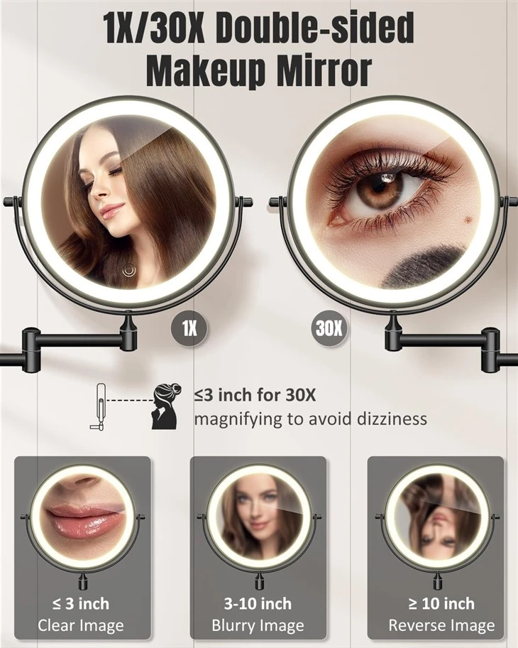 Lighted Magnifying Makeup Mirror suppliers